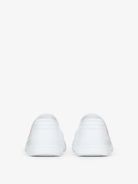 MARSHMALLOW SLIDER WEDGE SANDALS