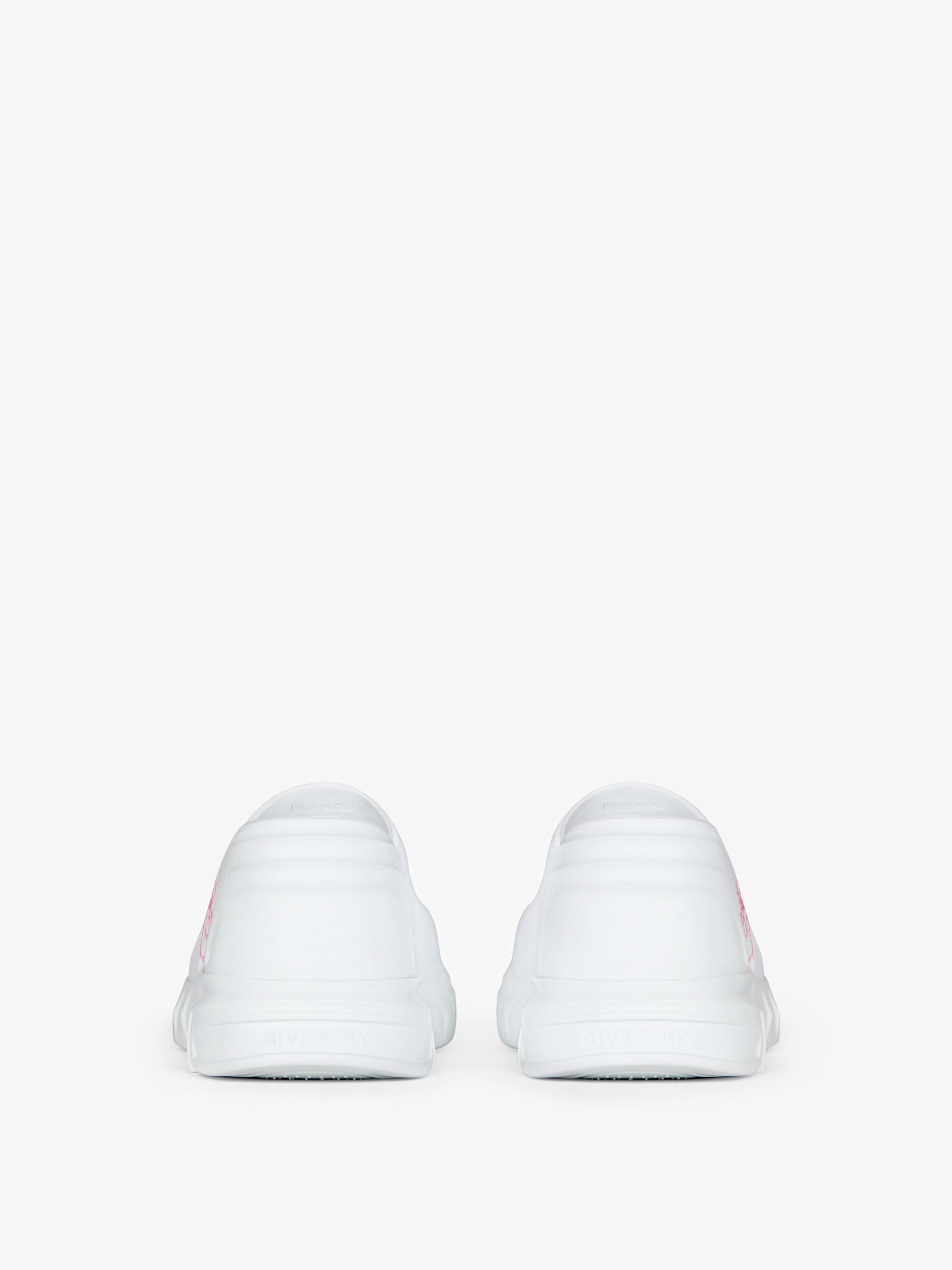 MARSHMALLOW SLIDER WEDGE SANDALS