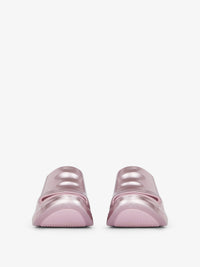 MARSHMALLOW SLIDER WEDGE SANDALS