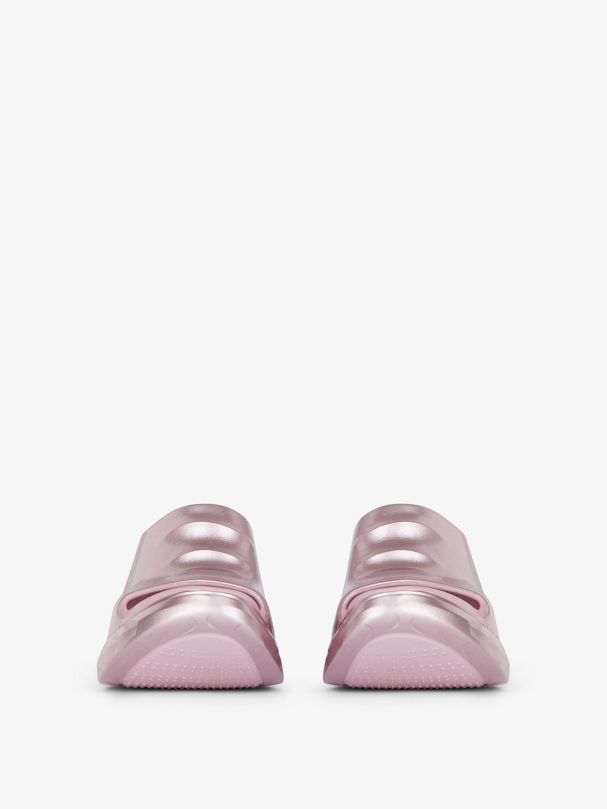 MARSHMALLOW SLIDER WEDGE SANDALS
