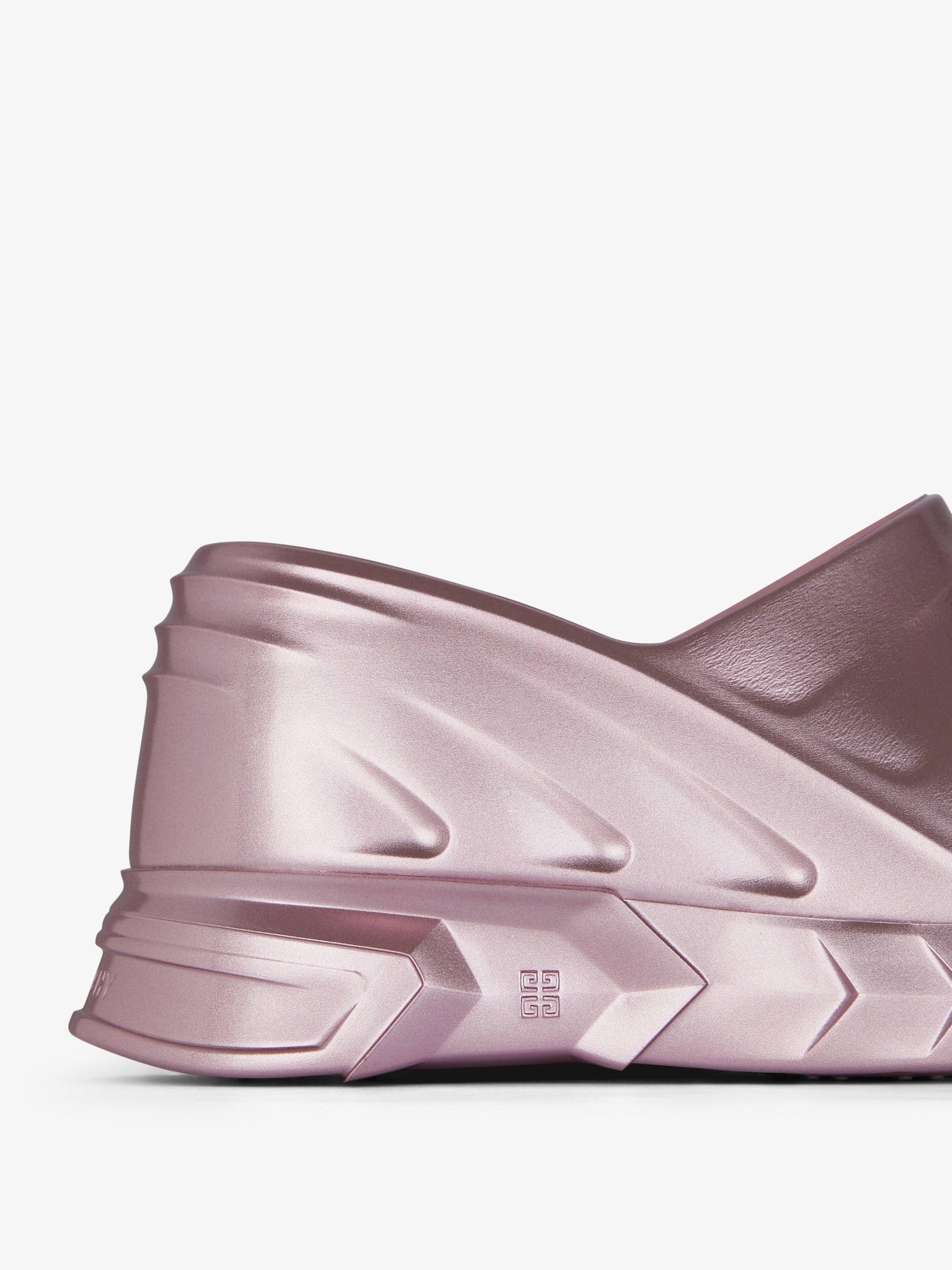 MARSHMALLOW SLIDER WEDGE SANDALS