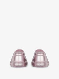 MARSHMALLOW SLIDER WEDGE SANDALS