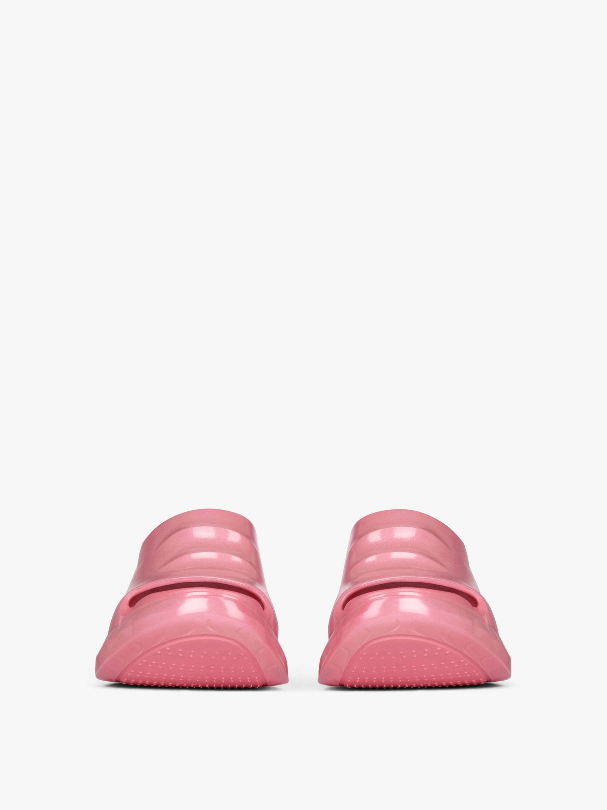MARSHMALLOW SLIDER WEDGE SANDALS