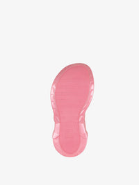MARSHMALLOW SLIDER WEDGE SANDALS