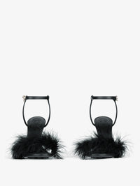 Sandales G Cube 105 en cuir - Noir