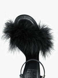 Sandales G Cube 105 en cuir - Noir