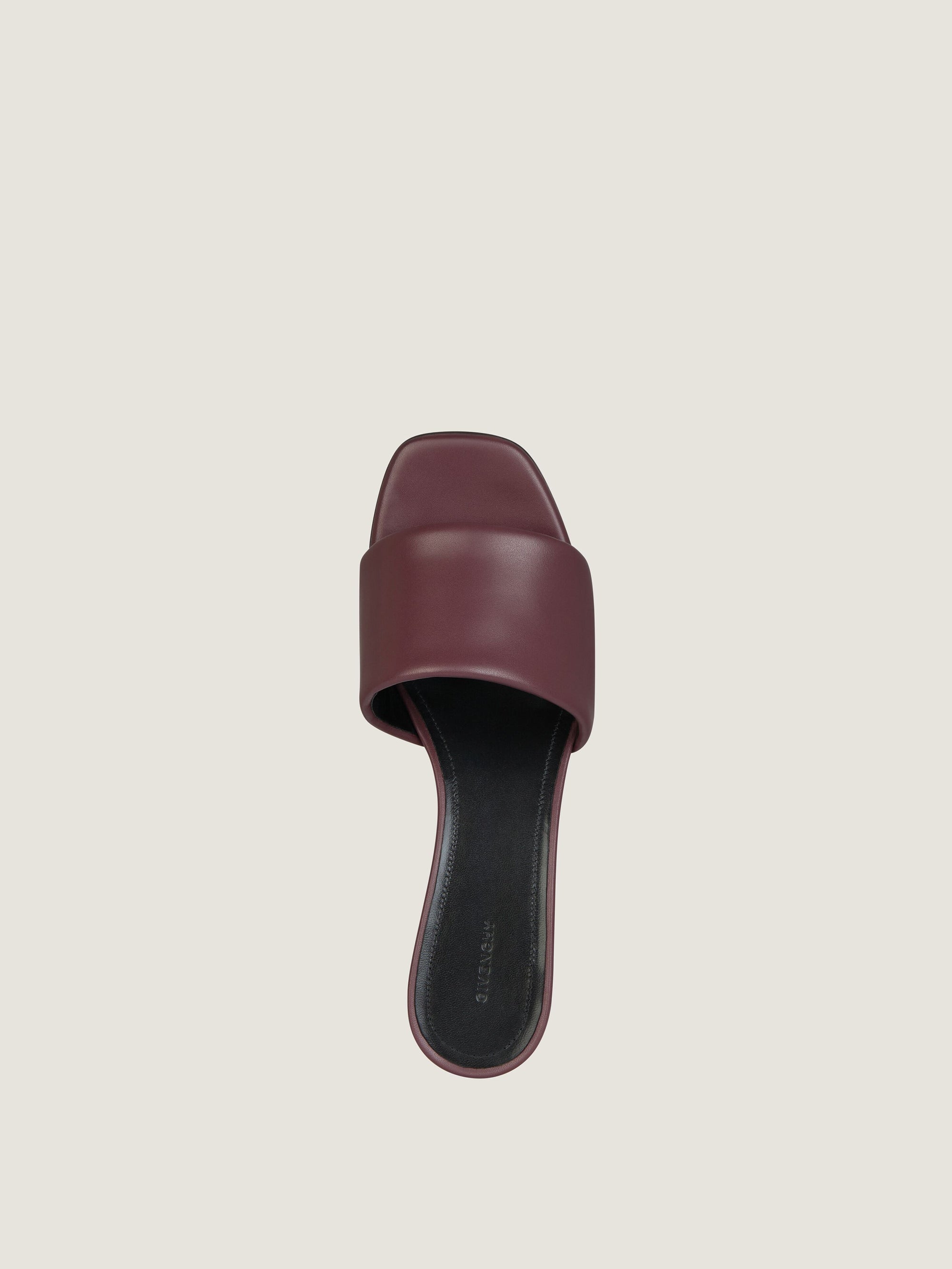 PADDED CALF LEATHER/ G CUBE GOLDEN HEEL
