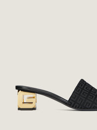 4G EMBROIDERED CANVAS / GOLDEN HEEL