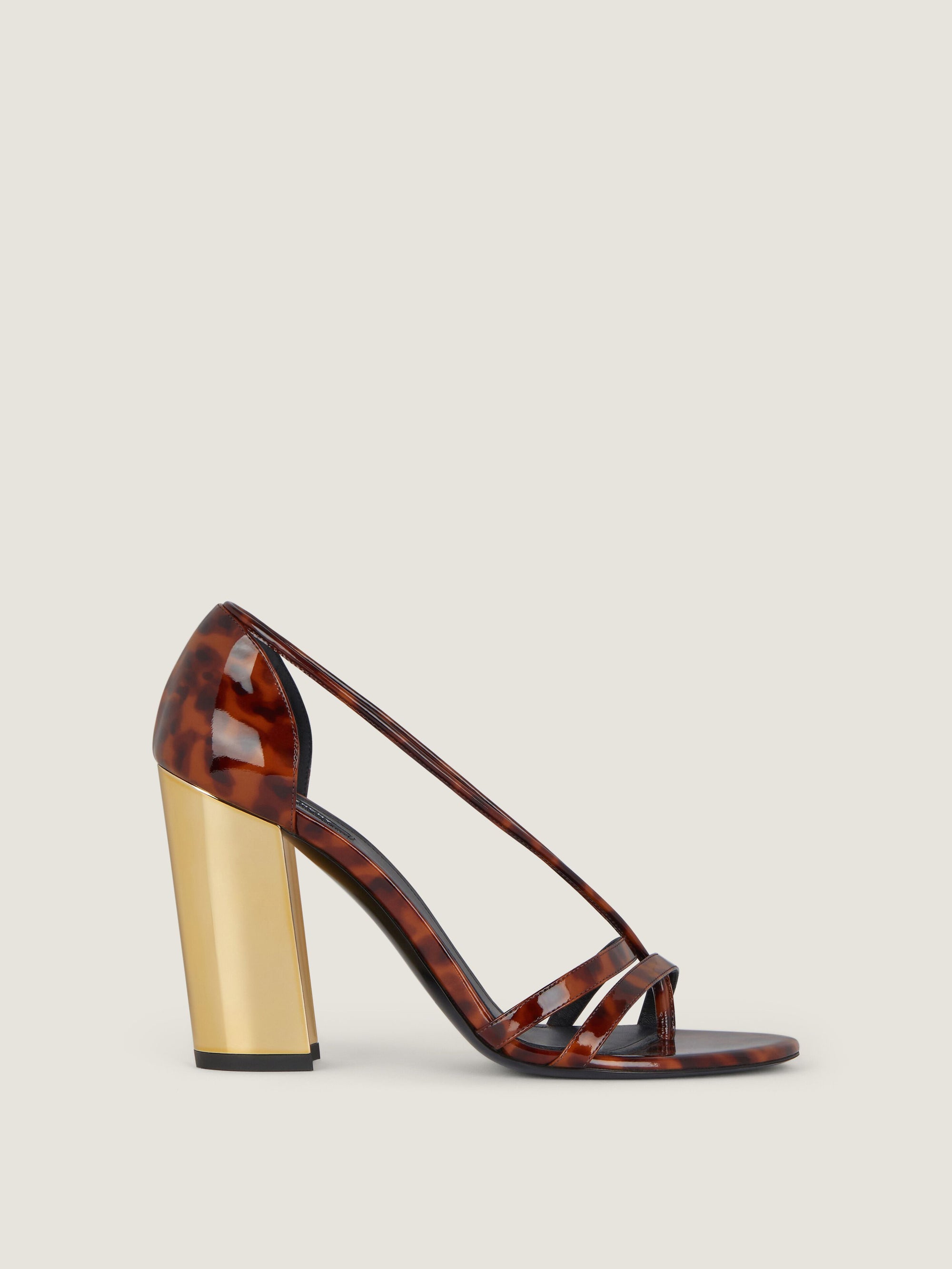PATENT LEATHER TORTOISE