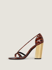 PATENT LEATHER TORTOISE