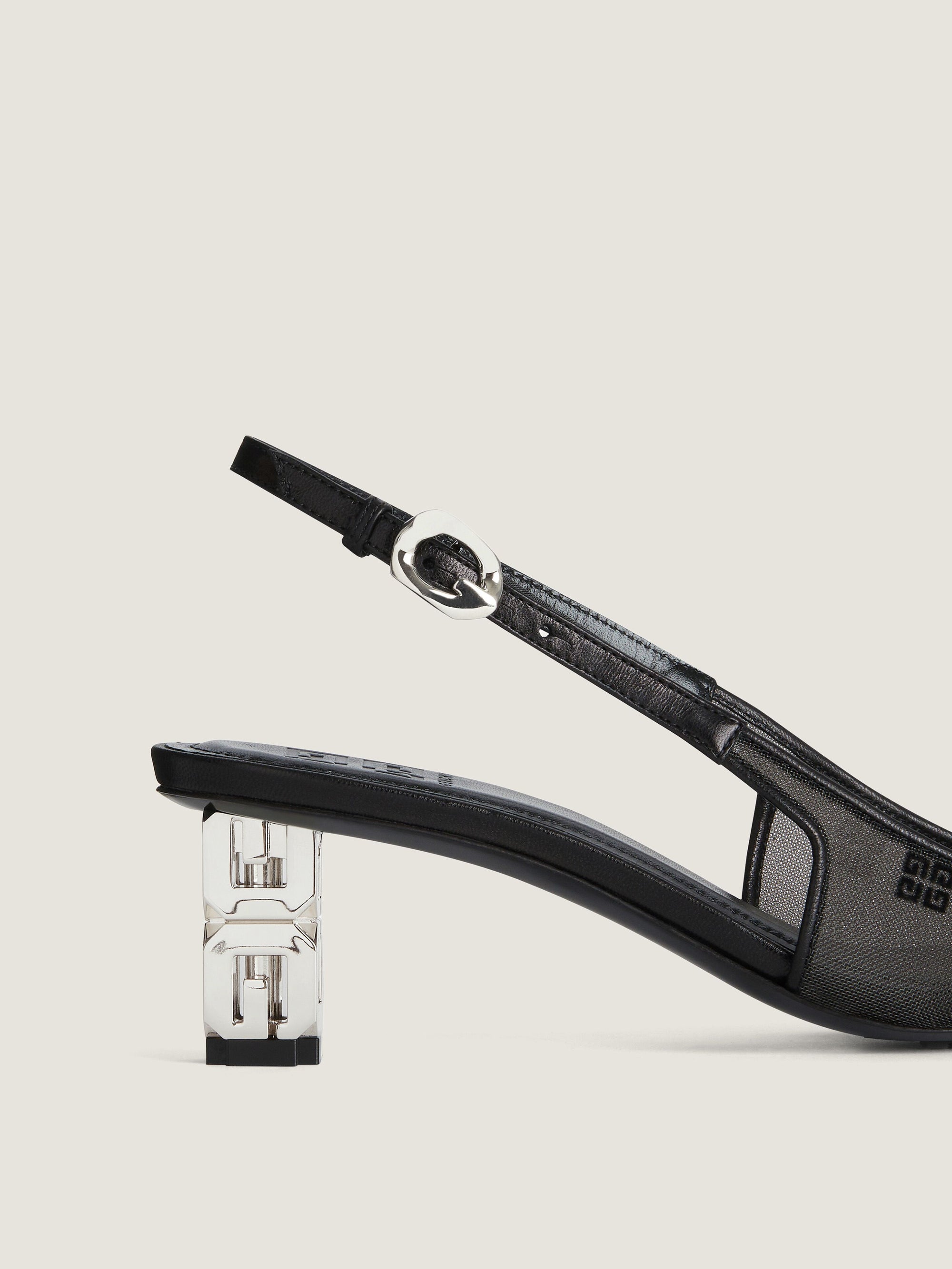 G CUBE SLINGBACK PUMP 50 MM