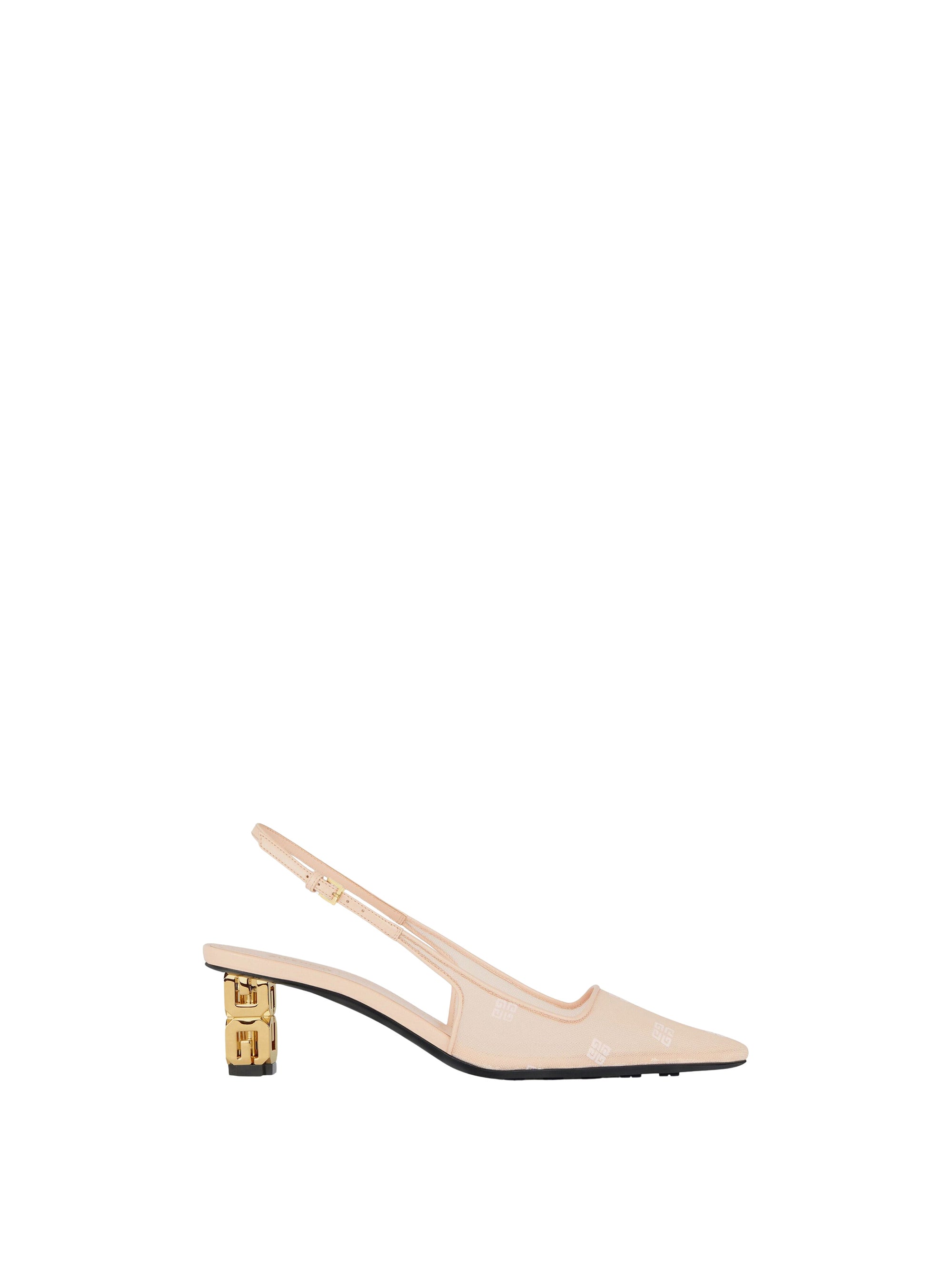G Cube Slingback Pumps 50 – Nude