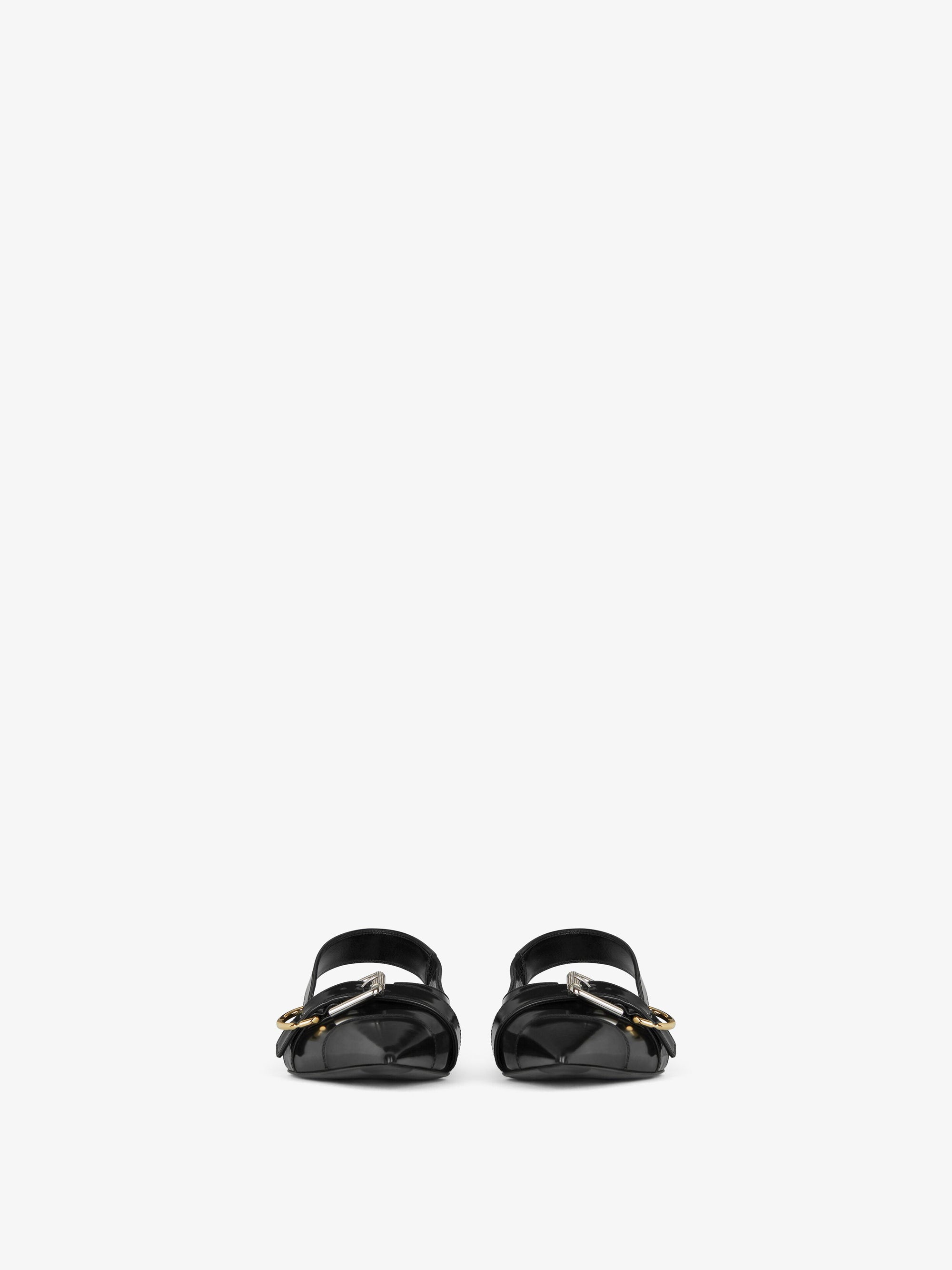 Ballerines slingbacks Voyou en cuir - Black