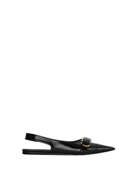 Ballerines slingbacks Voyou en cuir - Black