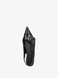 Ballerines slingbacks Voyou en cuir - Black