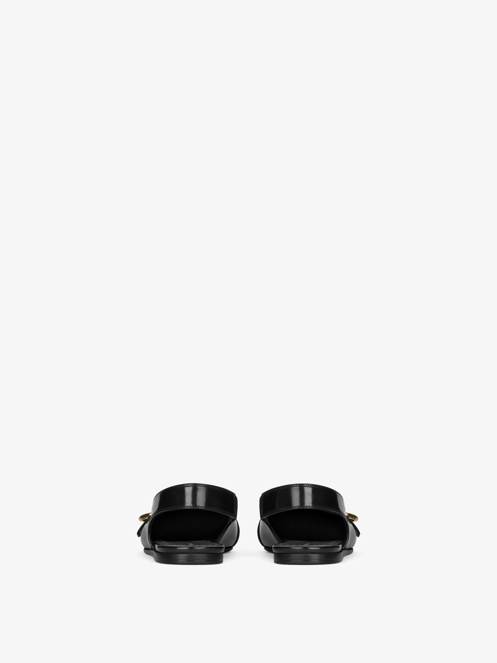Ballerines slingbacks Voyou en cuir - Black