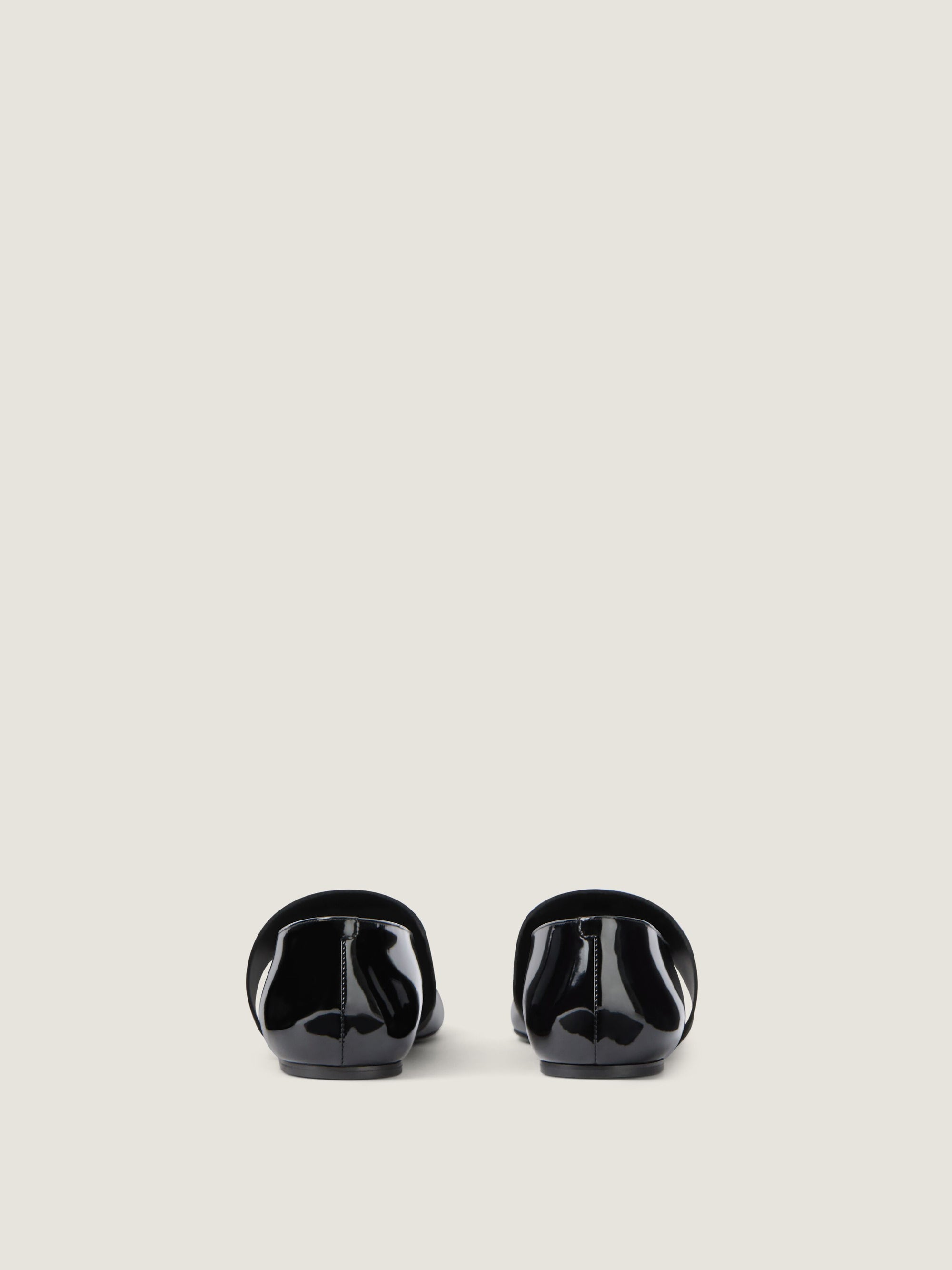 PATENT LEATHER /GIVENCHY LABEL ELASTIC