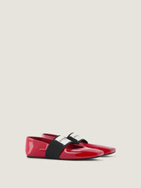 PATENT LEATHER /GIVENCHY LABEL ELASTIC