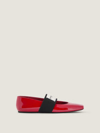 PATENT LEATHER /GIVENCHY LABEL ELASTIC