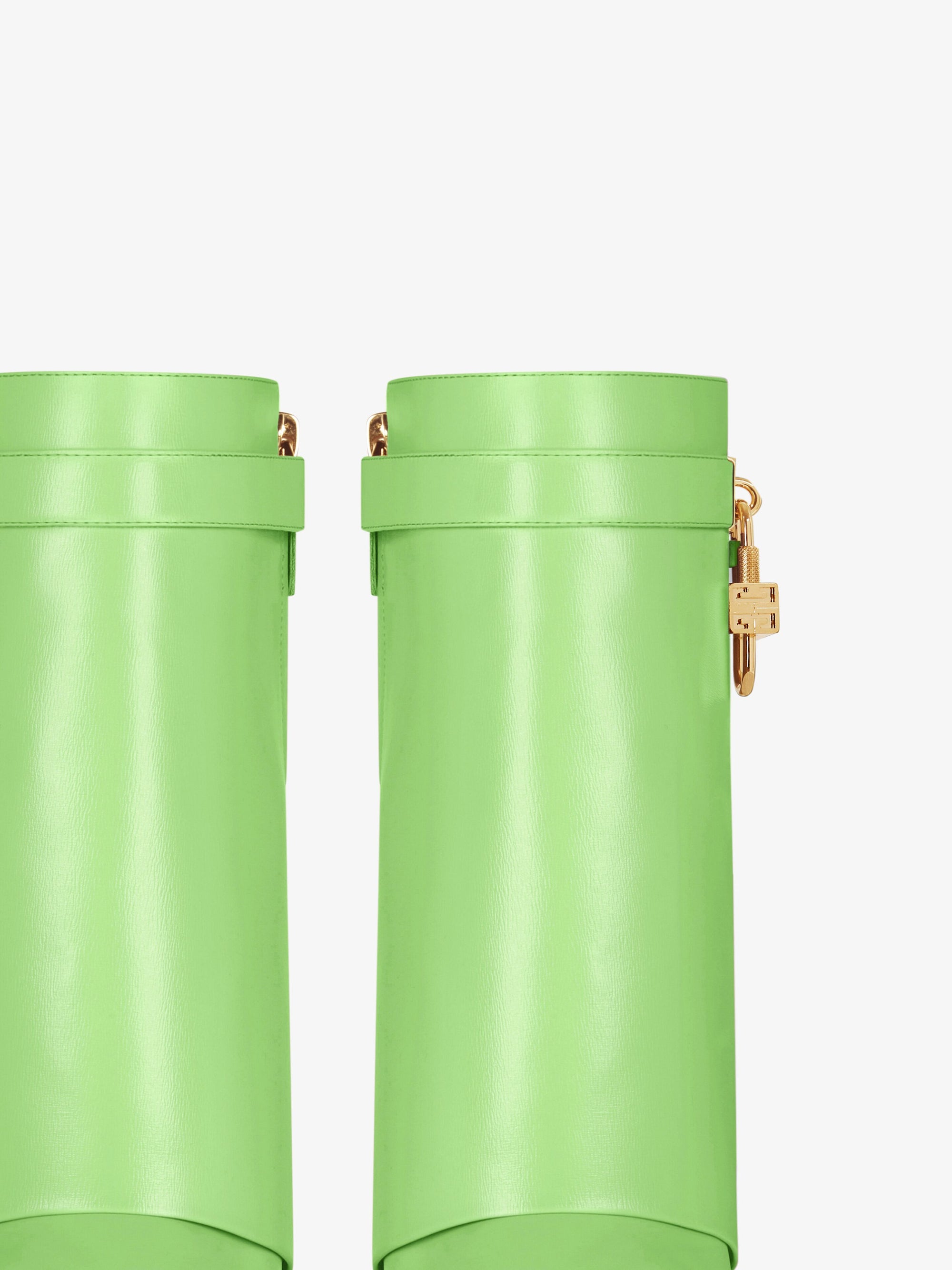 CALF LEATHER/GOLDEN PADLOCKS