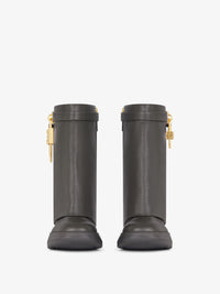 GRAINED LEATHER/GOLDEN PADLOCKS
