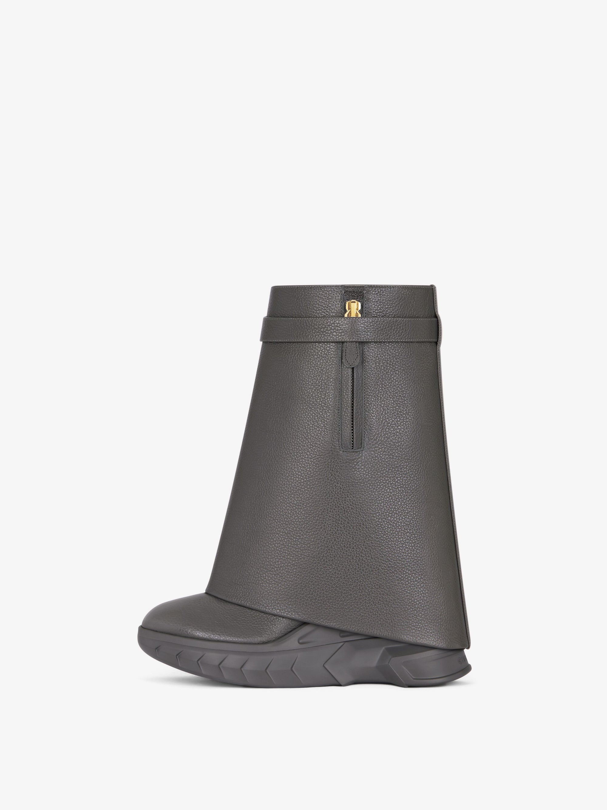 GRAINED LEATHER/GOLDEN PADLOCKS