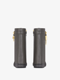 GRAINED LEATHER/GOLDEN PADLOCKS