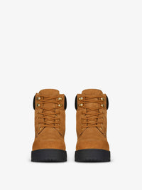 Bottines Trekker 50 en suède - Beige & Black