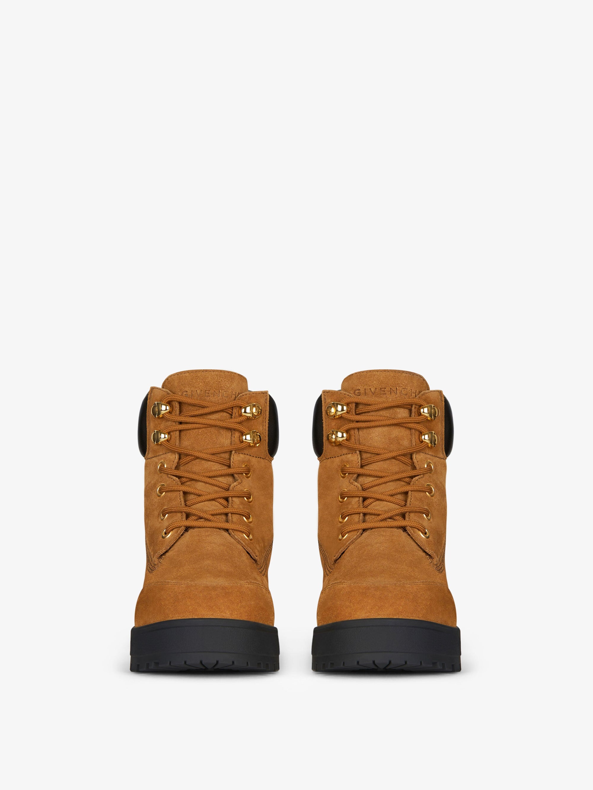 Bottines Trekker 50 en suède - Beige & Black