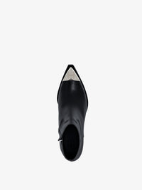 Bottines Western 40 en cuir - Black