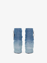 GRADIENT DENIM/SILVERY PADLOCK
