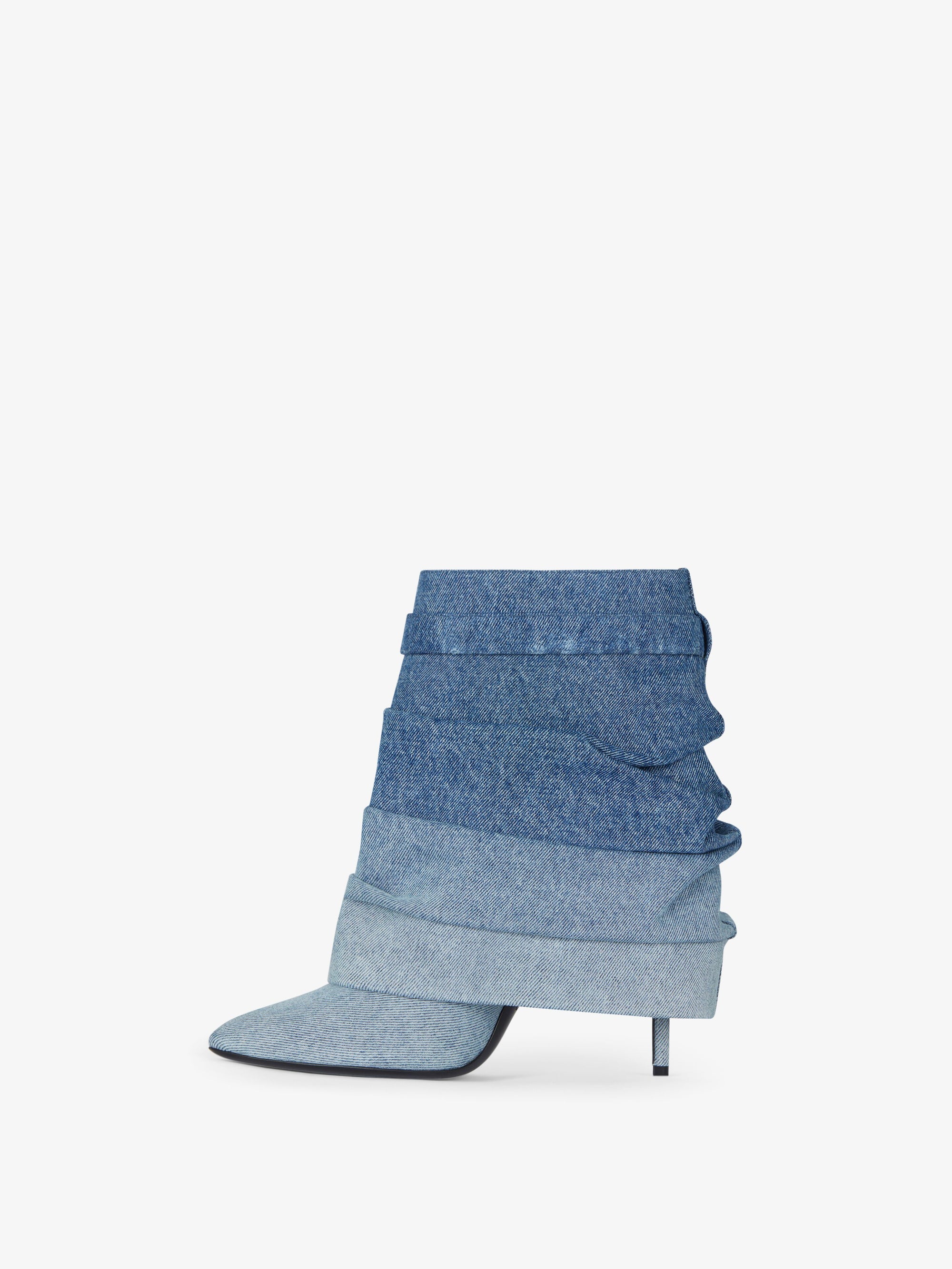 GRADIENT DENIM/SILVERY PADLOCK