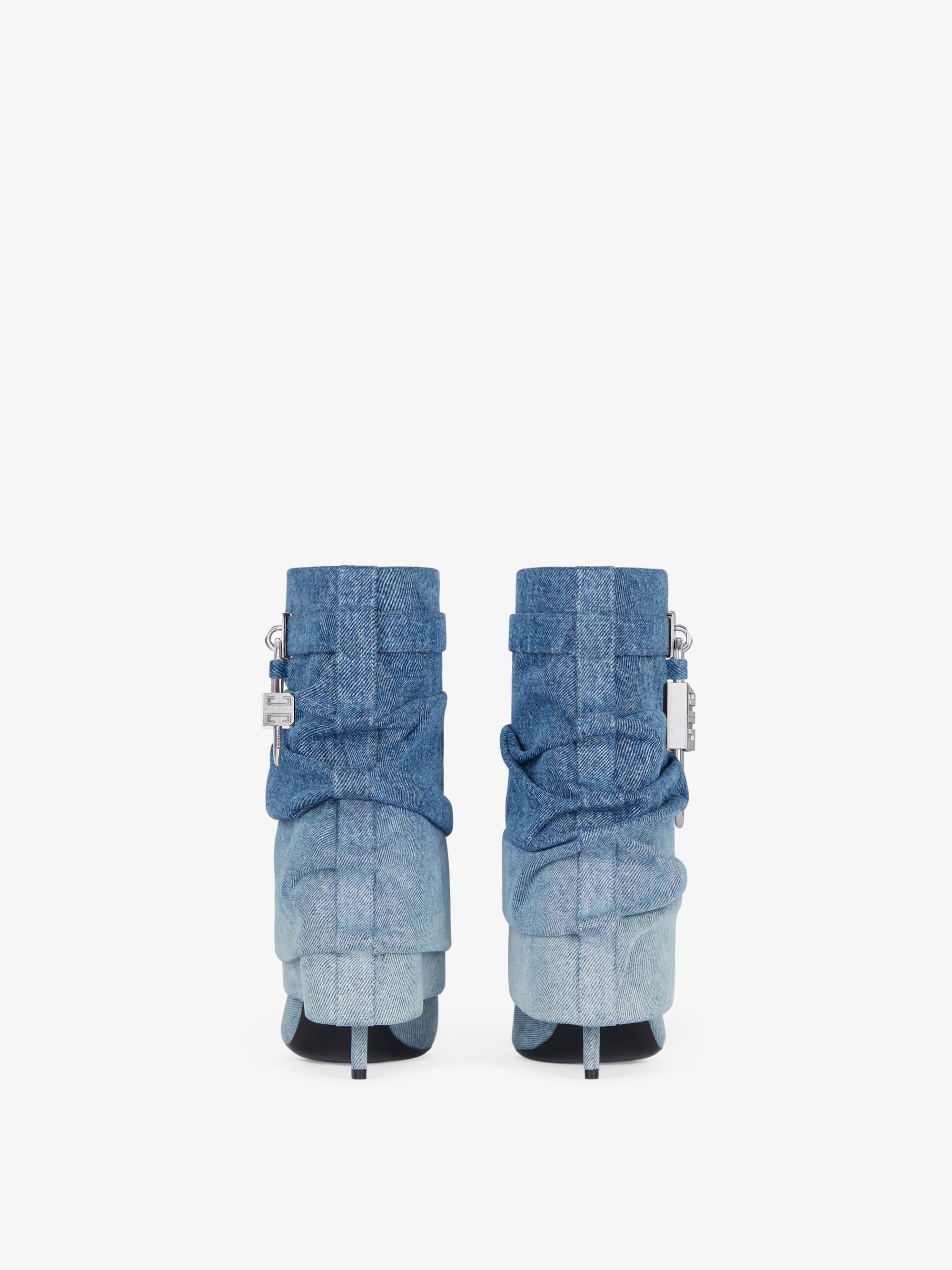 GRADIENT DENIM/SILVERY PADLOCK