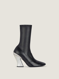 SCULPTED HEEL ANKLE BOOTS 95MM
