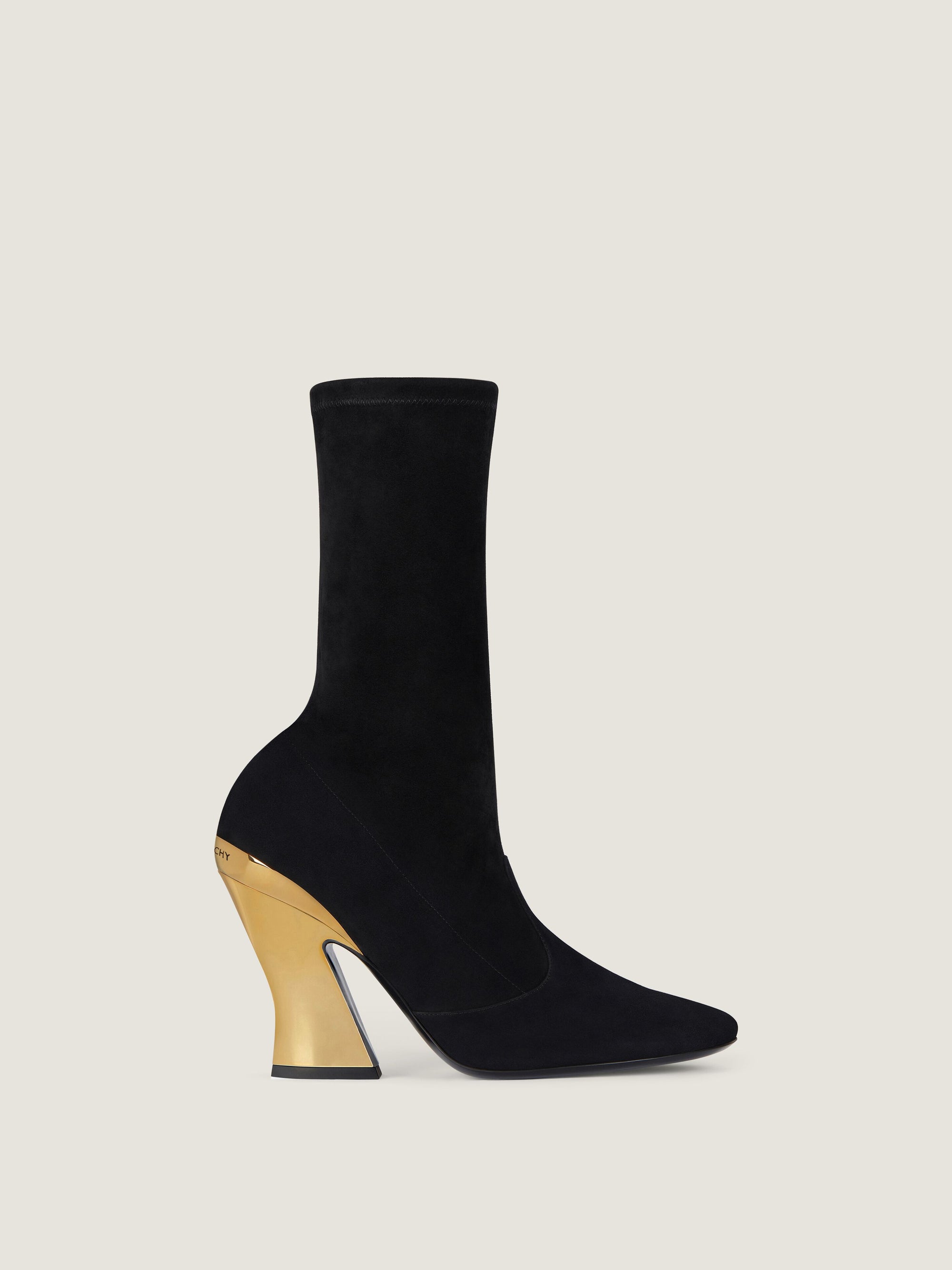SCULPTED HEEL ANKLE BOOTS 95MM
