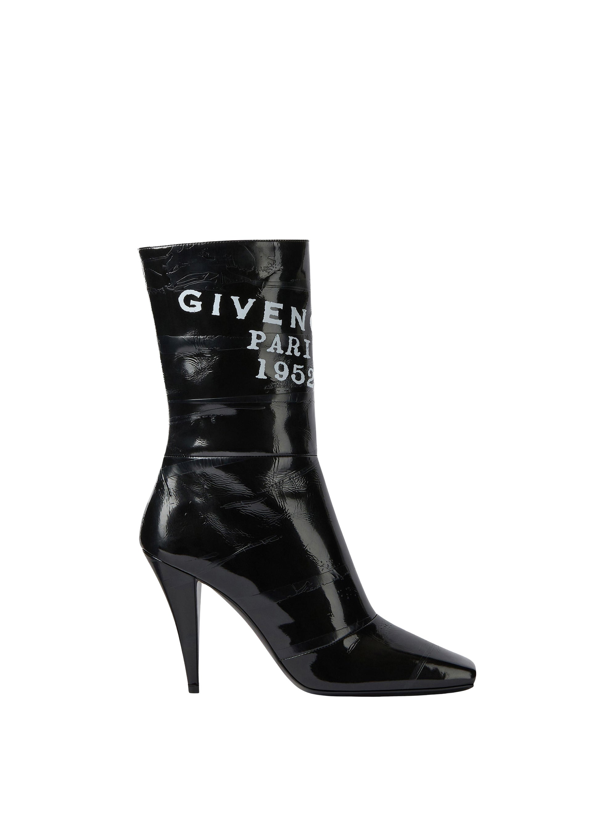 Bottines Tape 95 en cuir - Black