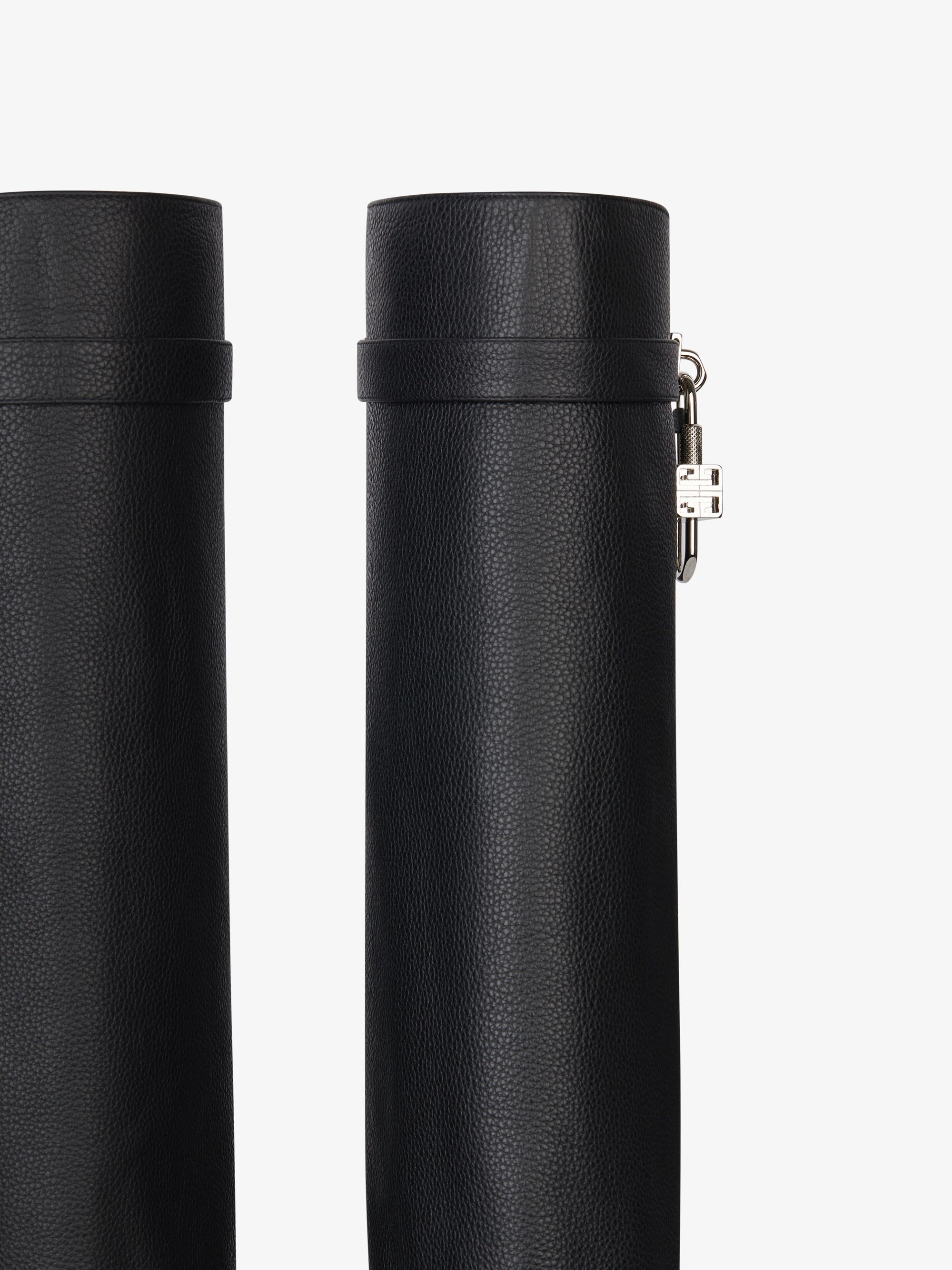 Bottes Shark Lock Biker 120 en cuir grainé - Black