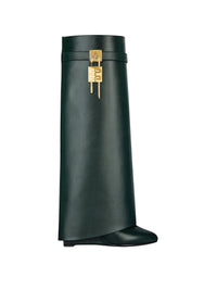 CALF LEATHER / GOLDEN PADLOCKS