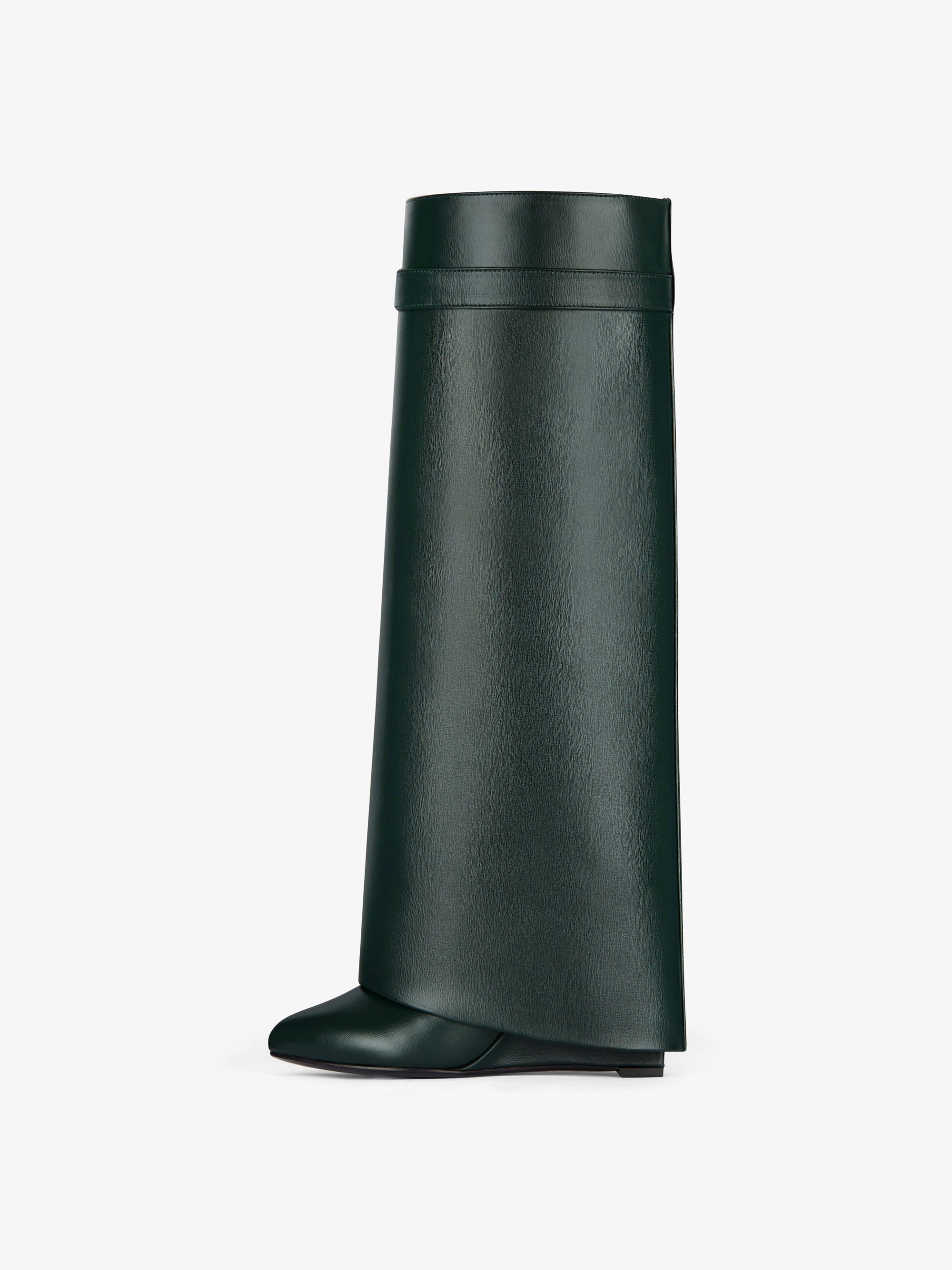 Bottes Shark Lock 90 en cuir - Vert Foret