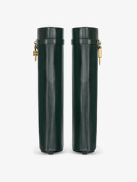 Bottes Shark Lock 90 en cuir - Vert Foret