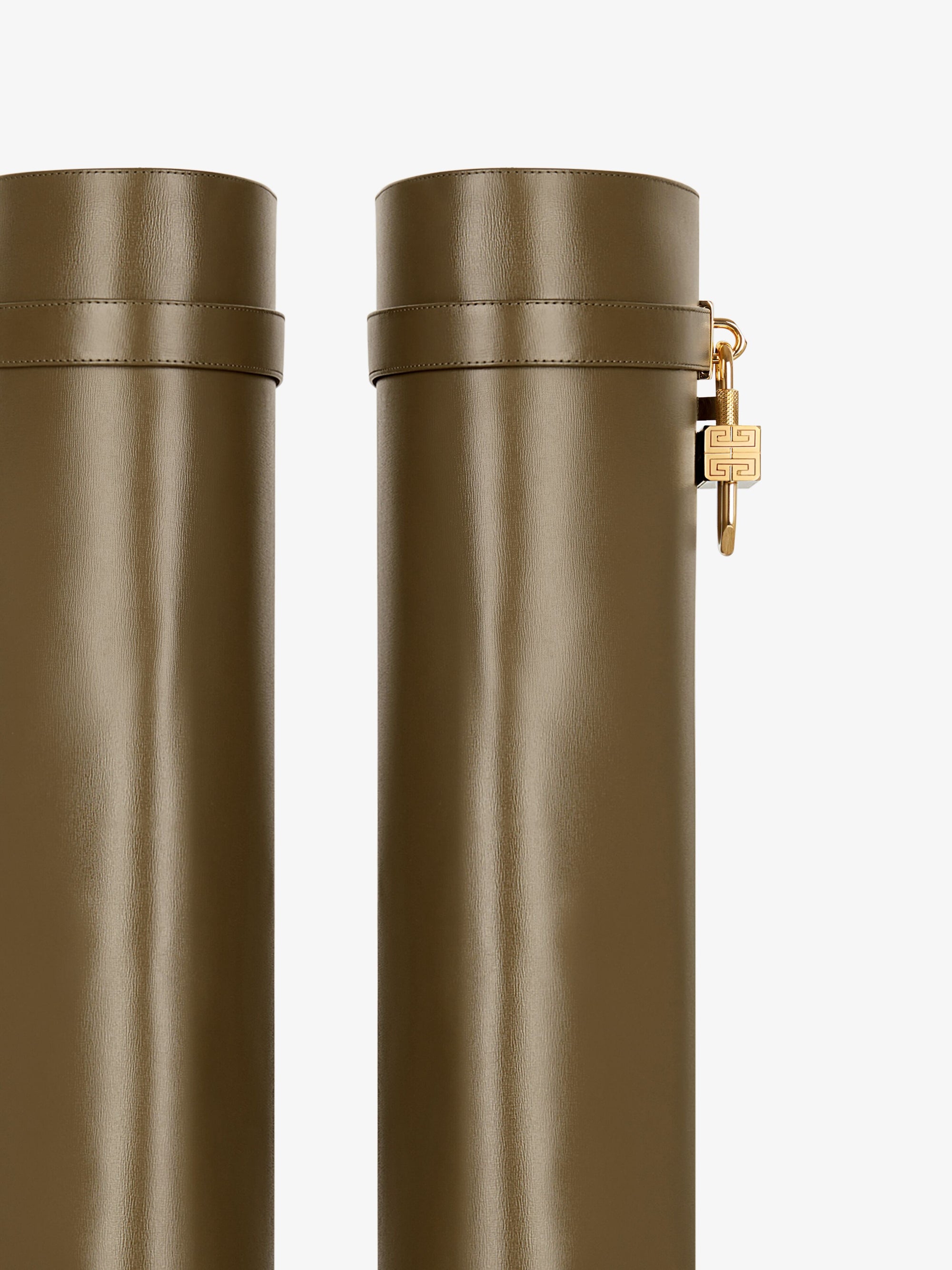 CALF LEATHER / GOLDEN PADLOCKS