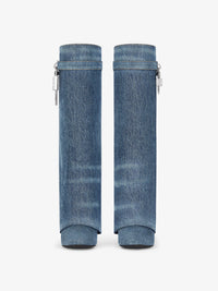 WASHED DENIM/SILVERY PADLOCKS