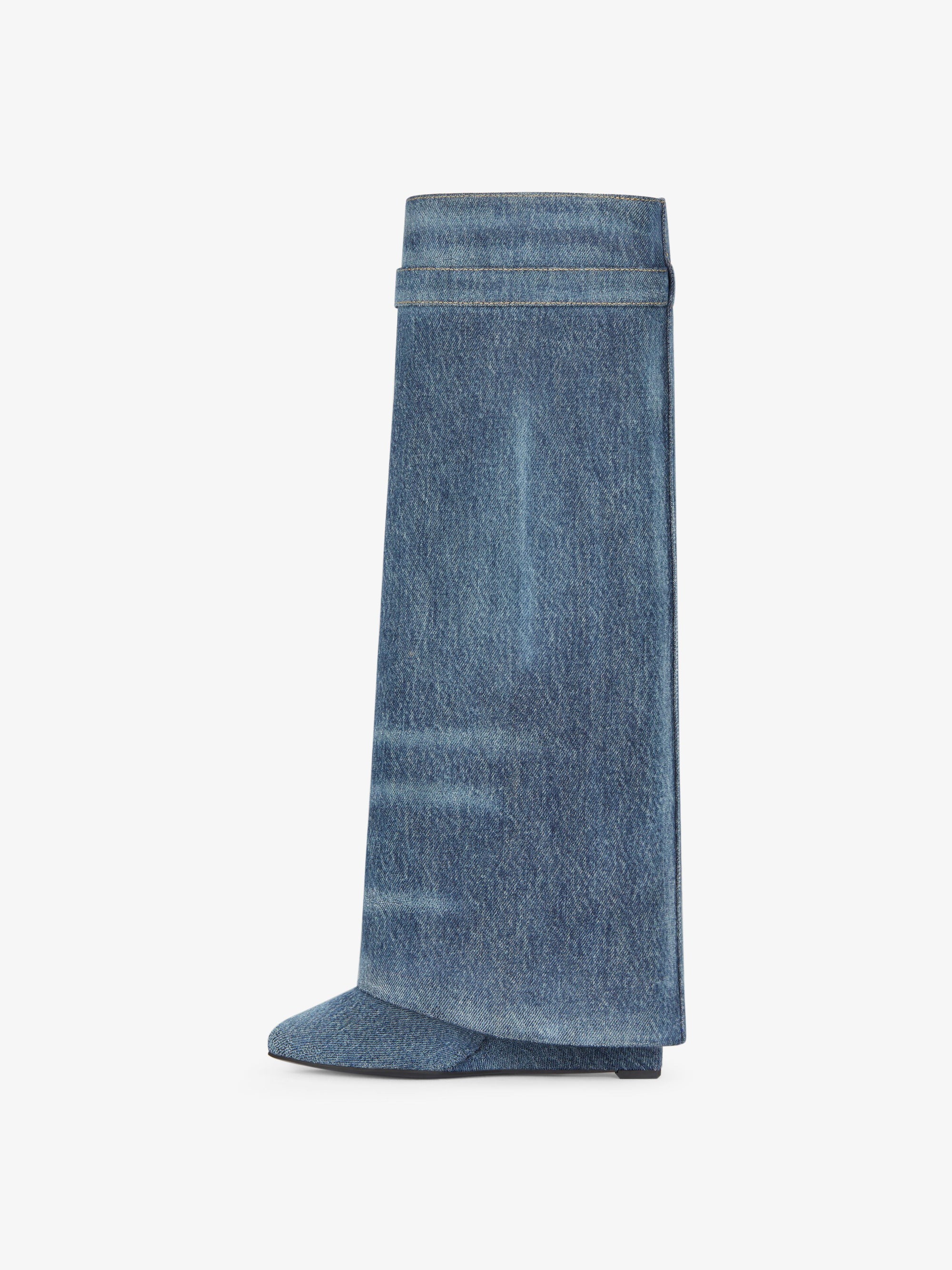 WASHED DENIM/SILVERY PADLOCKS