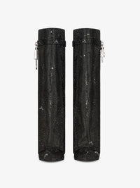 Bottes Shark Lock 90 avec strass - Black