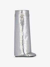 CROCO EMBOSSED /SILVERY PADLOCKS