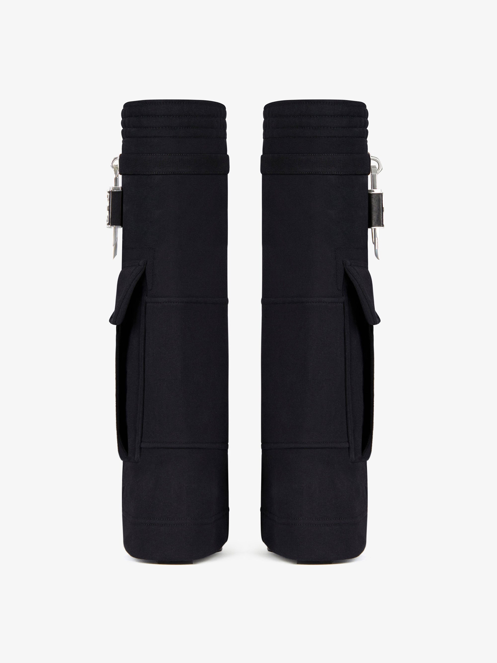 Bottes Shark Lock Cowboy 60 avec détail poche - Noir