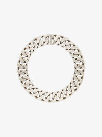 G CHAIN MEDIUM SILVERY NECKLACE