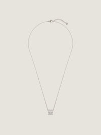4G PENDANT SILVERY NECKLACE