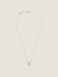 4G PENDANT SILVERY NECKLACE