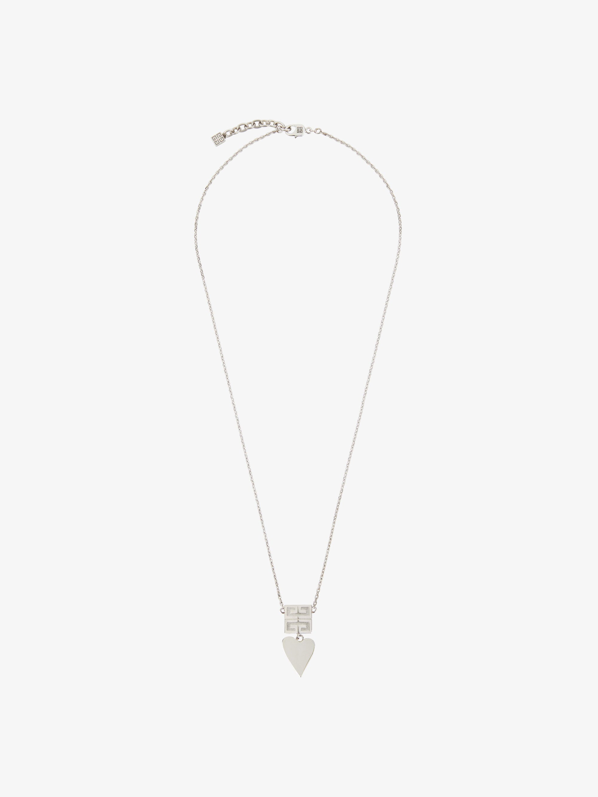 Collier 4G en laiton - Pink & Silvery